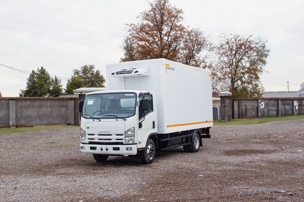 Рефрижераторный КУЗОВ-ФУРГОН (±18°C) ISUZU NPR 82L CNG